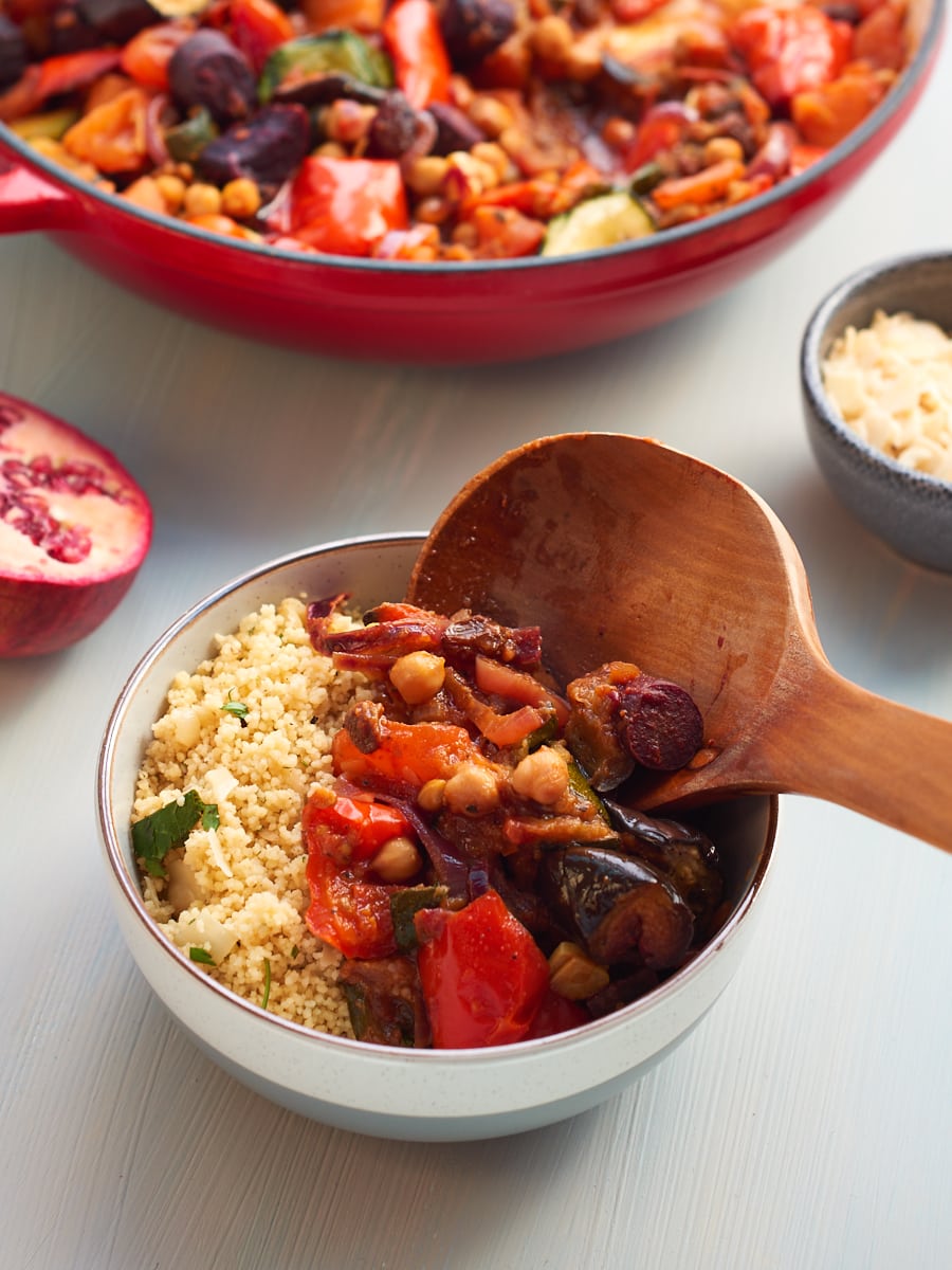 Serving up moroccan tagine
