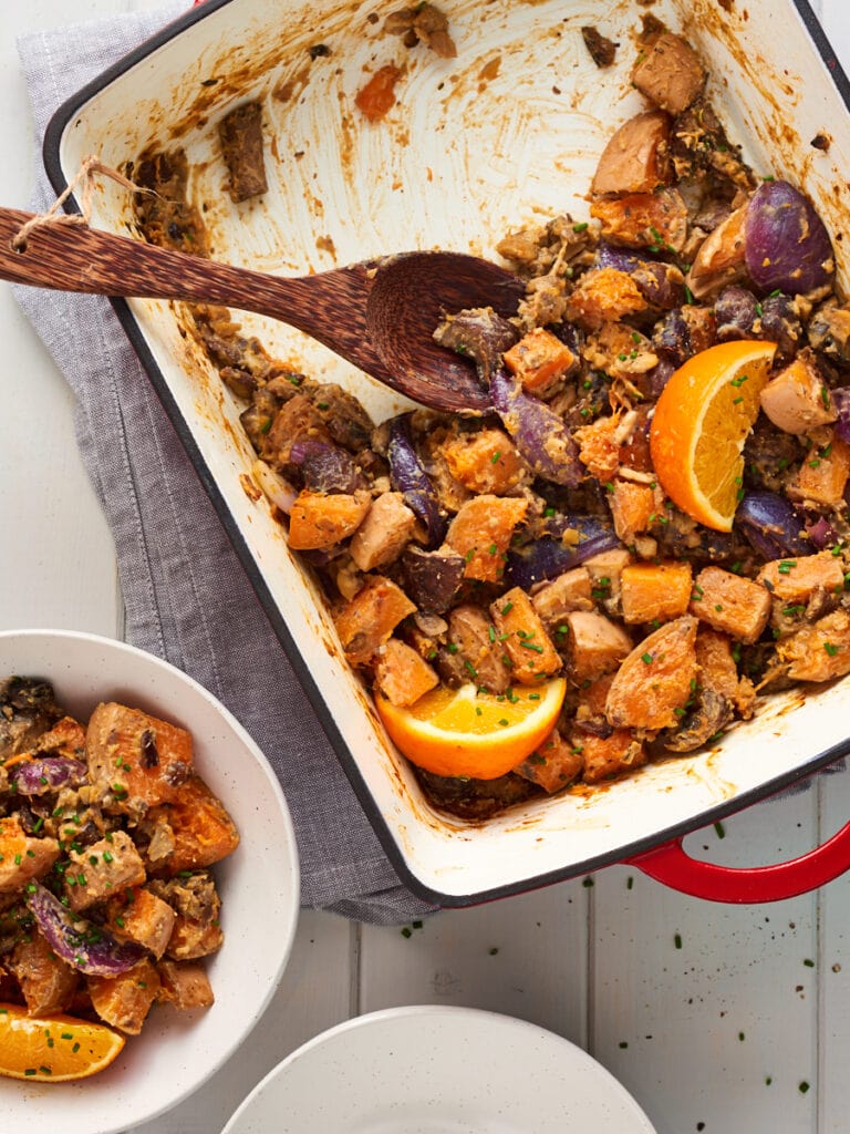 Butternut Squash Traybake Delicious Recipes from Forkful of Plants