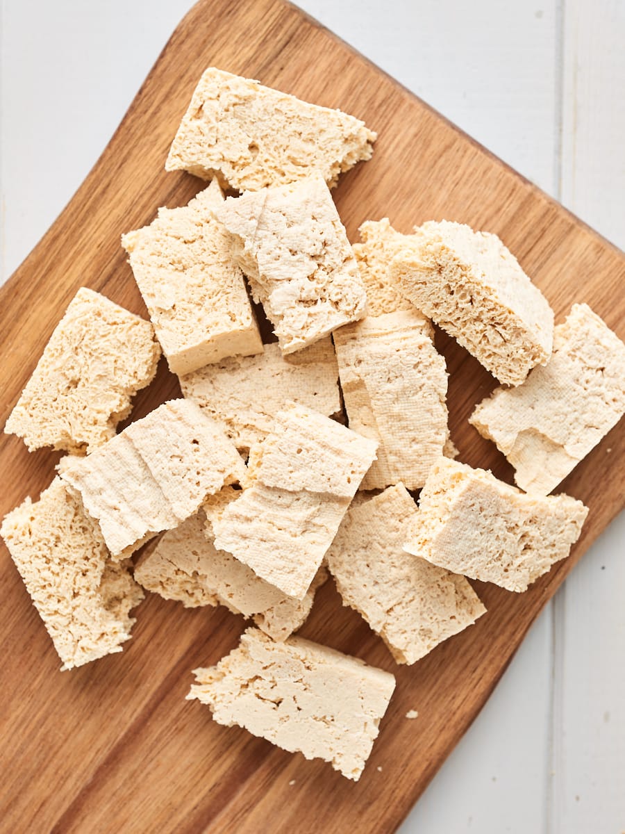 Baked Tofu Nuggets (Gluten Free) Forkful of Plants
