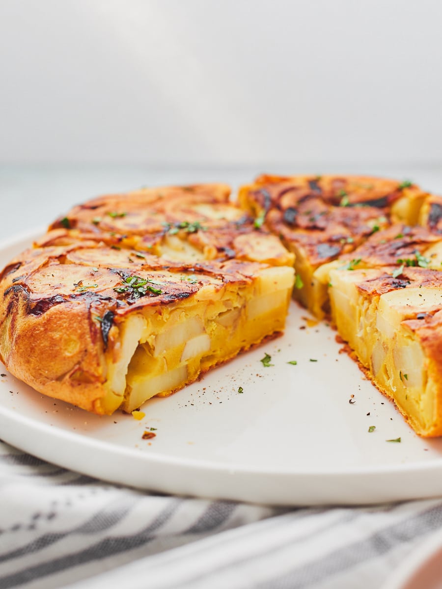 Authentic Spanish Omelette (Tortilla Espanola)