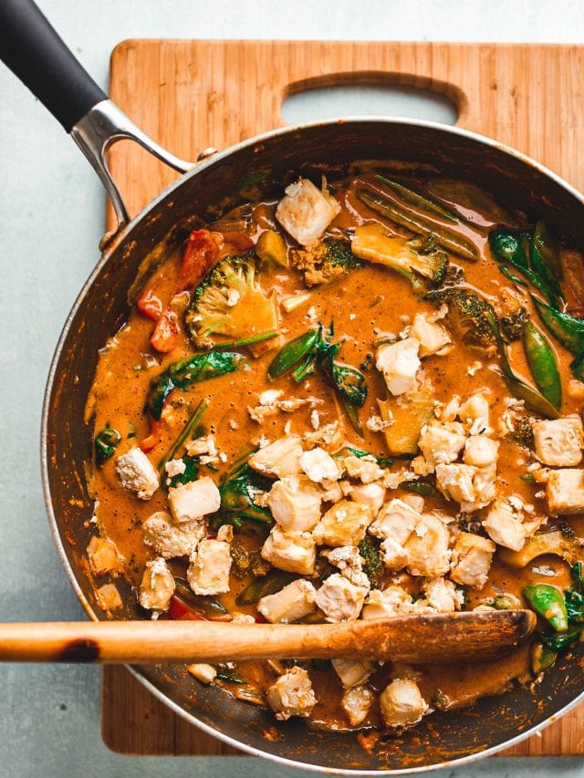 Silken Tofu Curry Forkful of Plants