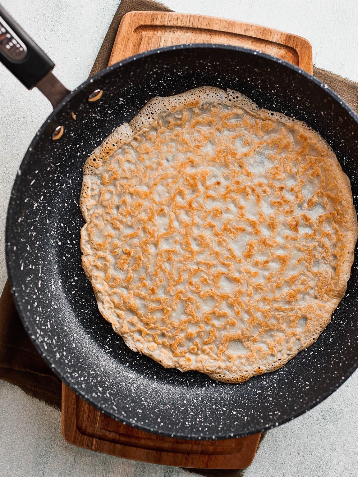 Dairy Free Coconut Milk Crepes Forkful of Plants