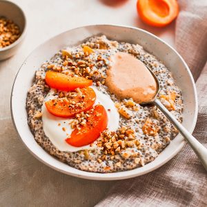 chia seed porridge featured image